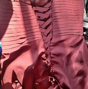 Burgundy/Bridesmaid/Prom/Evening dress